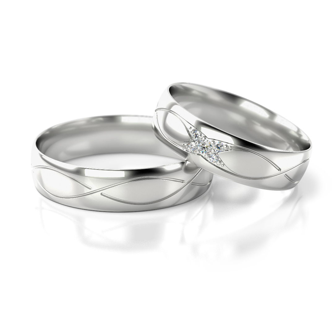 Trauringe "Pure Elegance" - 278 W